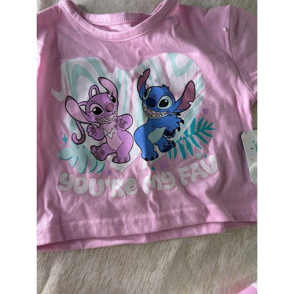 NWT pink Disney Lilo and stitch outfit size 12 months - Picture 10 of 10